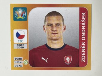 398. Zdeněk Ondrášek (Czech Republic) - Euro 2020 Stickers