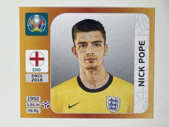 403. Nick Pope (England) - Euro 2020 Stickers