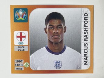 419. Marcus Rashford (England) - Euro 2020 Stickers