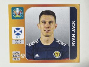 447. Ryan Jack (Scotland) - Euro 2020 Stickers