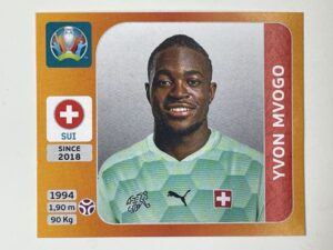 46. Yvon Mvogo (Switzerland) - Euro 2020 Stickers