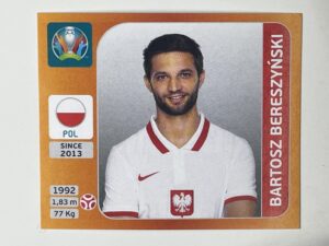 463. Bartosz Bereszyński (Poland) - Euro 2020 Stickers