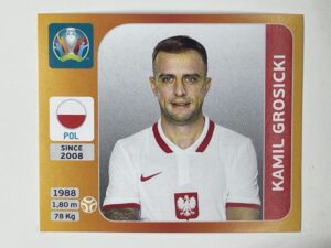 470. Kamil Grosicki (Poland) - Euro 2020 Stickers
