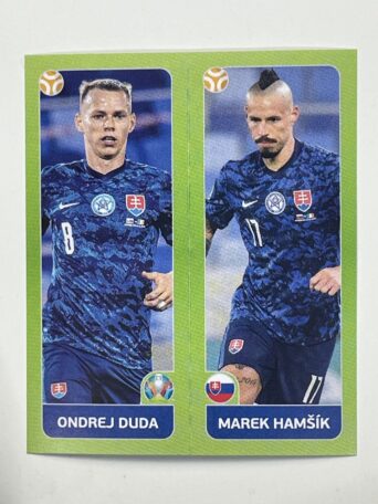 488a:b. Ondrej Duda & Marek Hamšík (Slovakia) - Euro 2020 Stickers