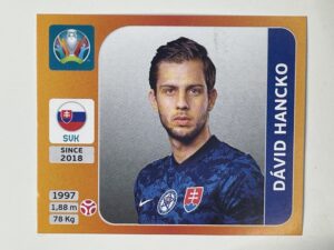 495. Dávid Hancko (Slovakia) - Euro 2020 Stickers