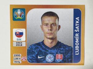 498. Ľubomír Šatka (Slovakia) - Euro 2020 Stickers