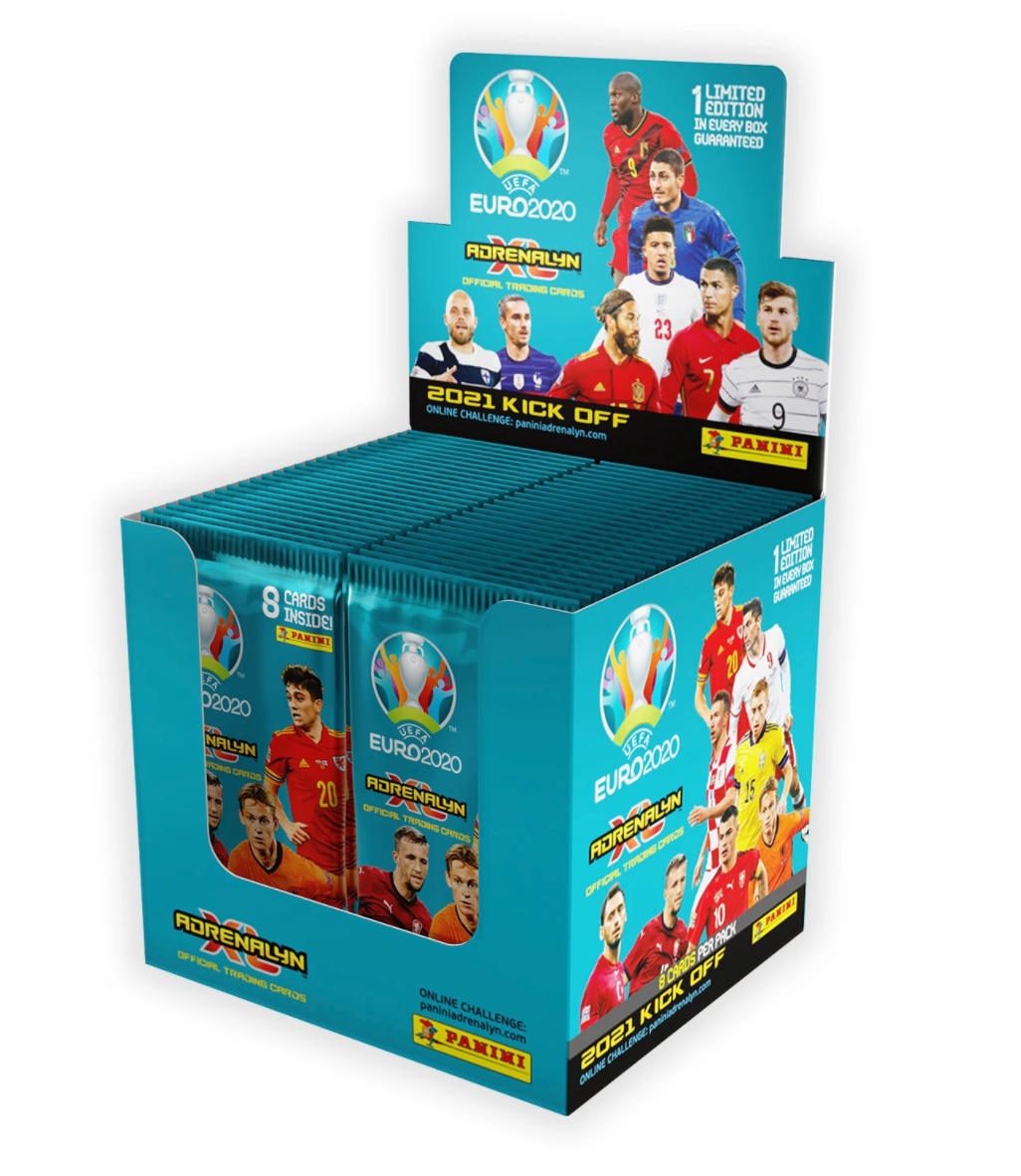 Pedido Previo * UEFA euro 2020 Kick-Off Adrenalyn XL Tarjetas Caja completa de los paquetes 50 