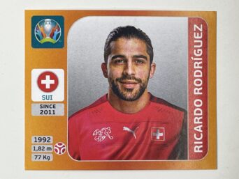 50. Ricardo Rodríguez (Switzerland) - Euro 2020 Stickers