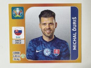 512. Michal Ďuriš (Slovakia) - Euro 2020 Stickers