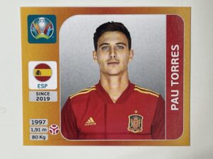 520. Pau Torres (Spain) - Euro 2020 Stickers