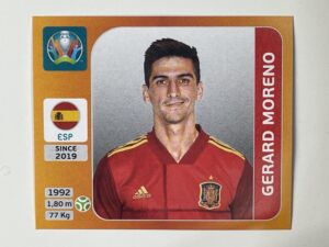 531. Gerard Moreno (Spain) - Euro 2020 Stickers