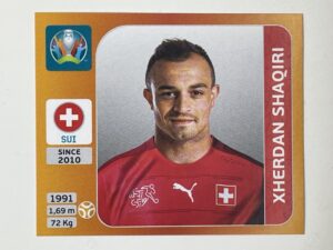 55. Xherdan Shaqiri (Switzerland) - Euro 2020 Stickers