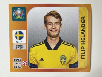 552. Filip Helander (Sweden) - Euro 2020 Stickers