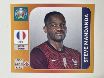 Steve Mandanda Panini EM EURO 2020 Tournament 2021 Sticker 573 Frankreich 