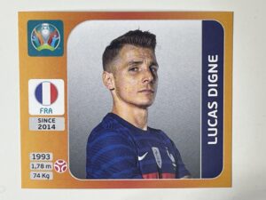574. Lucas Digne (France) - Euro 2020 Stickers