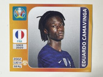 581. Eduardo Camavinga (France) - Euro 2020 Stickers