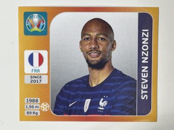 Frankreich Steven Nzonzi Panini EM EURO 2020 Tournament 2021 Sticker 583 
