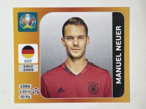 605. Manuel Neuer (Germany) - Euro 2020 Stickers