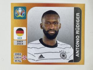 611. Antonio Rüdiger (Germany) - Euro 2020 Stickers