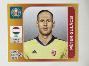 626. Péter Gulácsi (Hungary) - Euro 2020 Stickers