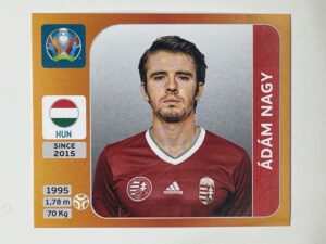 637. Ádám Nagy (Hungary) - Euro 2020 Stickers
