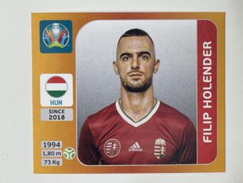 641. Filip Holender (Hungary) - Euro 2020 Stickers
