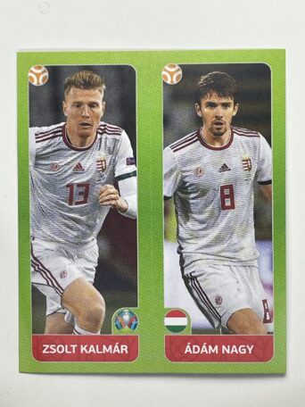 649a:b. Zsolt Kalmár & Ádám Nagy (Hungary) - Euro 2020 Stickers