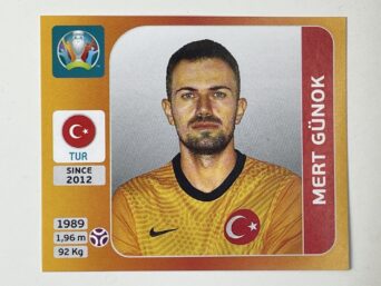66. Mert Günok (Turkey) - Euro 2020 Stickers