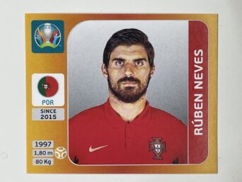 673. Rúben Neves (Portugal) - Euro 2020 Stickers