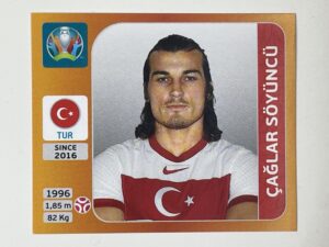 74. Çağlar Söyüncü (Turkey) - Euro 2020 Stickers