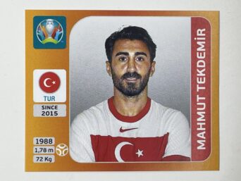 77. Mahmut Tekdemir (Turkey) - Euro 2020 Stickers