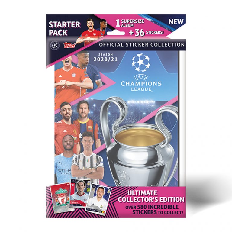 Album Pack Topps UEFA Champions League 2020/21 Stickers  Solve