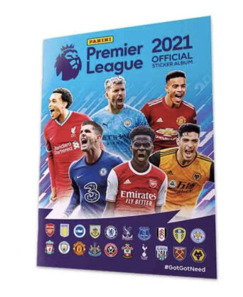 Collectors Hardback Album - Panini Premier League 2021 Football Stickers