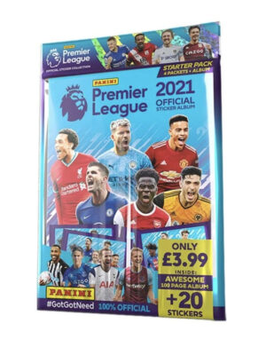 Starter Pack - Panini Premier League 2021 Football Stickers