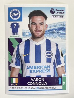 Aaron Connolly Brighton Panini Premier League 2022 Football Sticker