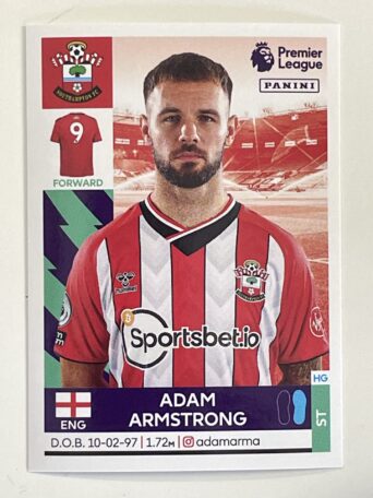 Adam Armstrong Southampton Panini Premier League 2022 Football Sticker
