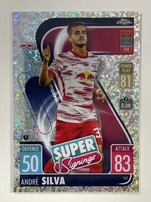 Andre Silva Speckle Refractor Topps Match Attax Chrome 2021 2022