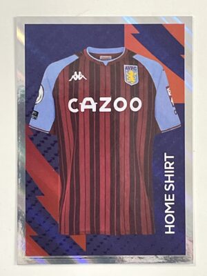 Aston Villa Home Shirt Panini Premier League 2022 Football Sticker