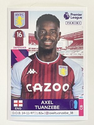 Axel Tuanzebe Aston Villa Panini Premier League 2022 Football Sticker