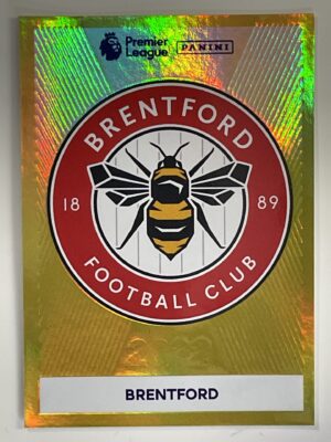 Brentford Badge Panini Premier League 2022 Football Sticker