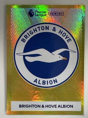Brighton Badge Panini Premier League 2022 Football Sticker