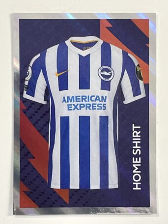 Brighton Home Shirt Panini Premier League 2022 Football Sticker