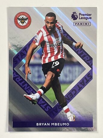 Bryan Mbeumo Brentford Stat Central Panini Premier League 2022 Football Stickers