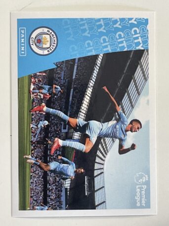 Celebrations Manchester City Panini Premier League 2022 Football Sticker
