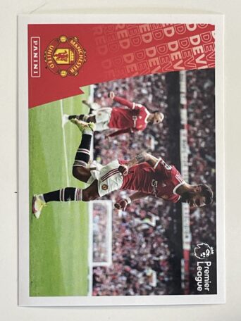 Celebrations Manchester United Panini Premier League 2022 Football Sticker