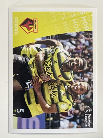 Celebrations Watford Panini Premier League 2022 Football Sticker