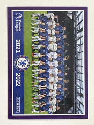Chelsea Team Photo Panini Premier League 2022 Football Sticker