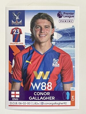 Conor Gallagher Crystal Palace Panini Premier League 2022 Football Sticker