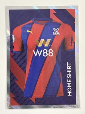 Crystal Palace Home Shirt Panini Premier League 2022 Football Sticker