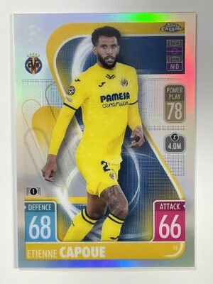 Etienne Capoue Refractor Topps Match Attax Chrome 2021 2022